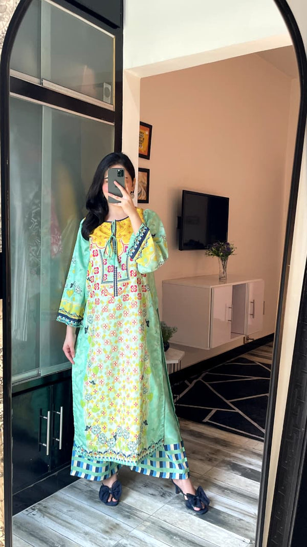 MEERAB 2 PCS - DIGITAL PRINT