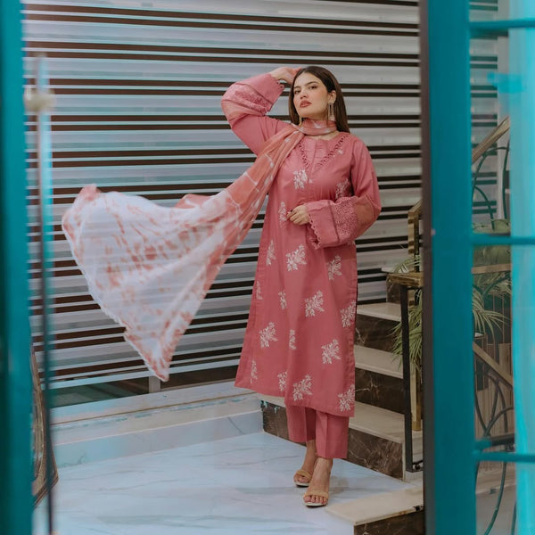 HOORIYA PINK  CO-ORD SET
