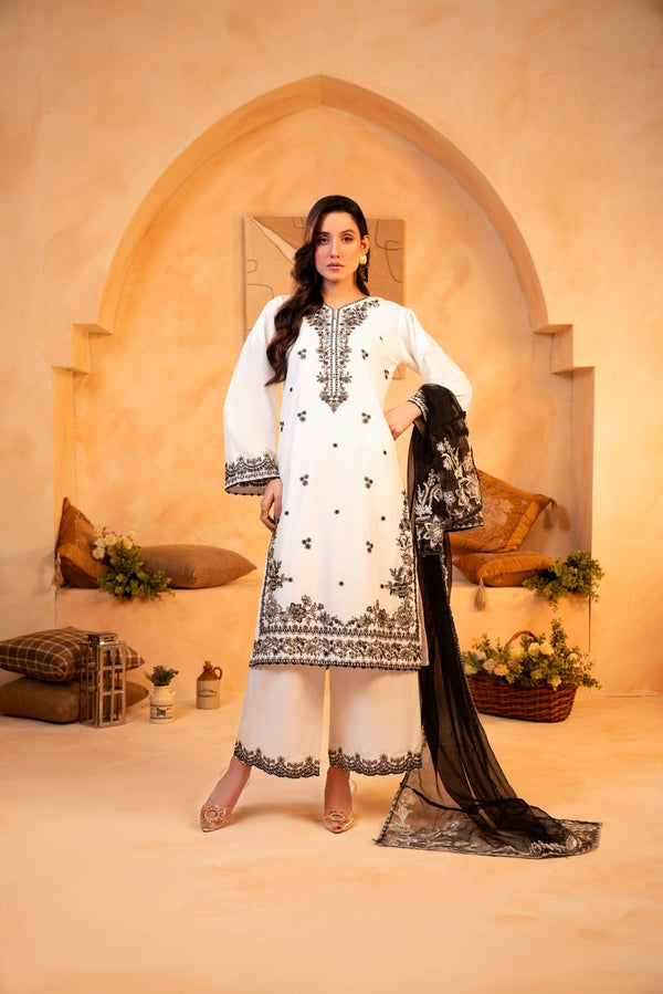 NOOR  EMB - 3PCS