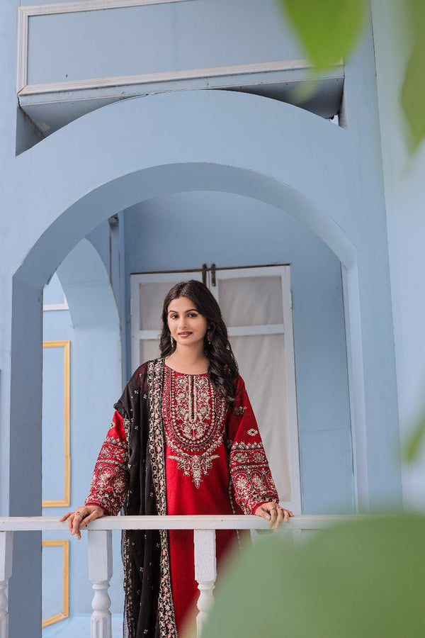 HOORAIN EMB - 3 PCS