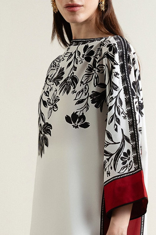 RED ZUNI DIGITAL PRINT - 3 PCS